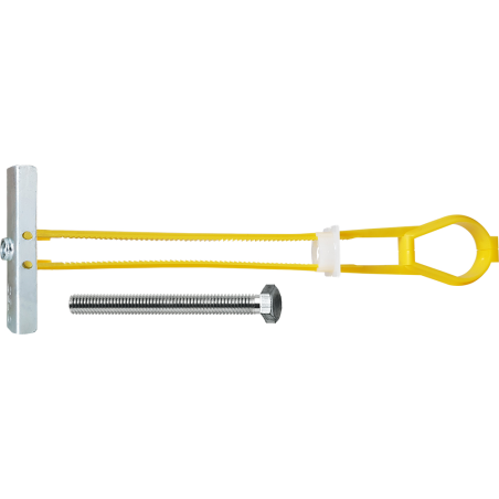 Diblu basculant gips carton BT cu piesă metalică filetată + surub