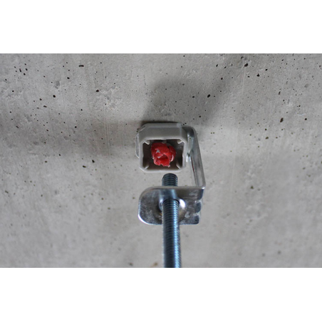 Clema de suspendare tijă filetată M6 ATV, fixare cu pistol