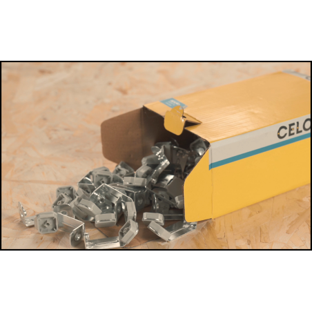 Clema de suspendare tijă filetată M6 ATV, fixare cu pistol