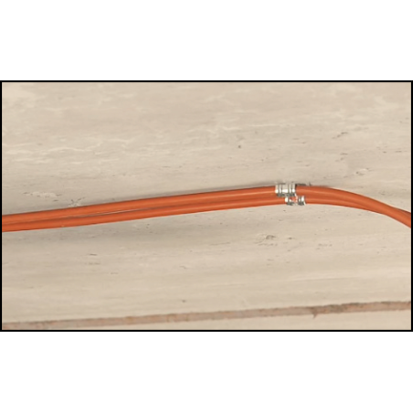 Clema metalică PFT pentru cablu cu fixare pe pistol