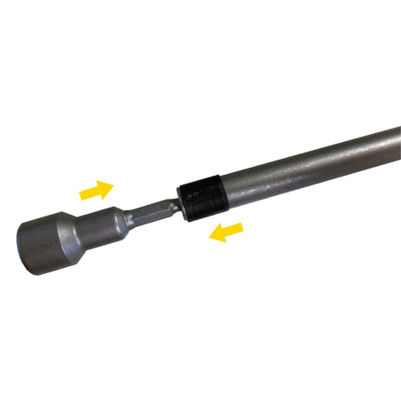 Șurub autoforant beton cu cap hexagonal 6x35 M8 BTSE filet exterior