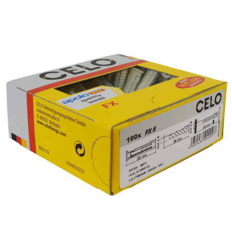 Diblu universal nylon M6x30 FX