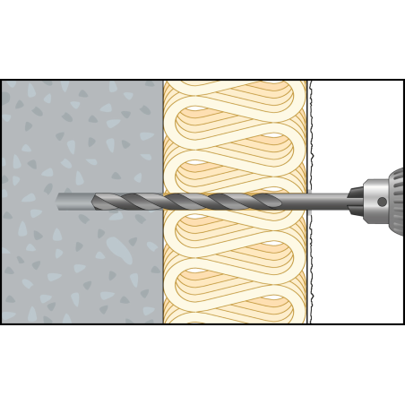 ResiTHERM® 12, 2 buc, tijă de ancorare M12x260 din oțel inoxidabil A4, filet de conectare M12x70 din oțel inoxidabil A4