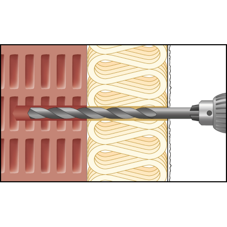 ResiTHERM® 12, 2 buc, tijă de ancorare M12x260 din oțel inoxidabil A4, filet de conectare M12x70 din oțel inoxidabil A4