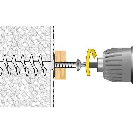 Diblu pentru polistiren IPL 90