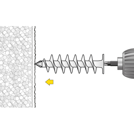Diblu pentru polistiren IPL 90