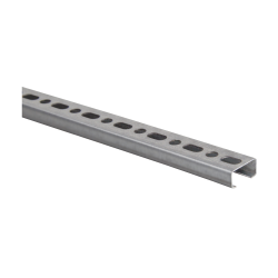 Șină de montaj din oțel 20x10 mm | Profil tip C