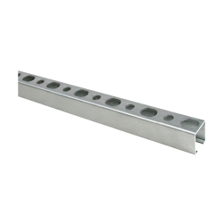 Șină metalică galvanizată 28x30