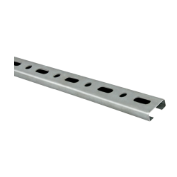 Șină de montaj din oțel 30x13, lungime 2 m