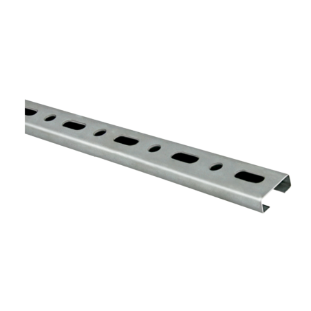 Șină de montaj din oțel 30x13, lungime 2 m