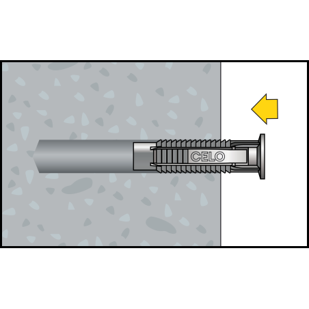 FX 6 Diblu universal nylon + holsurub 4,5x45 - 15buc