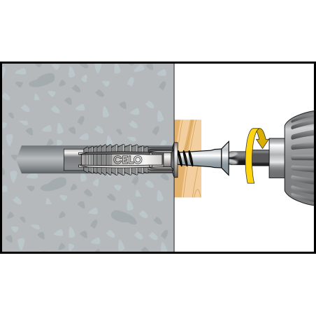 Diblu universal nylon M6x30 FX