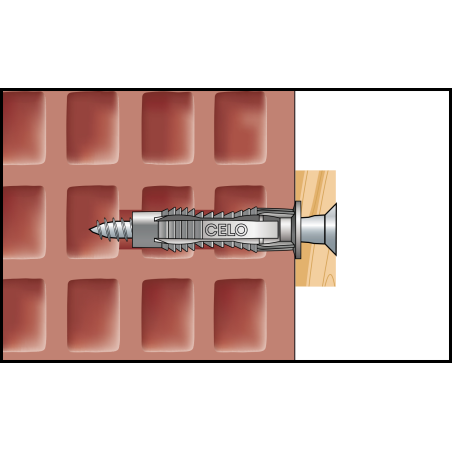 Diblu universal nylon M6x30 FX