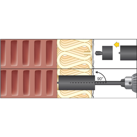 Set fixare ResiTHERM pt. perete izolat 80-120mm