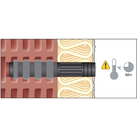 Set fixare ResiTHERM pt. perete izolat 80-120mm