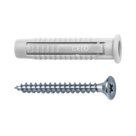 FX 6 Diblu universal nylon + holsurub 4,5x45 - 15buc